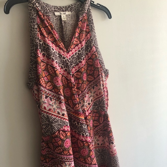 Francesca’s Fun Print Dress - Picture 2 of 4